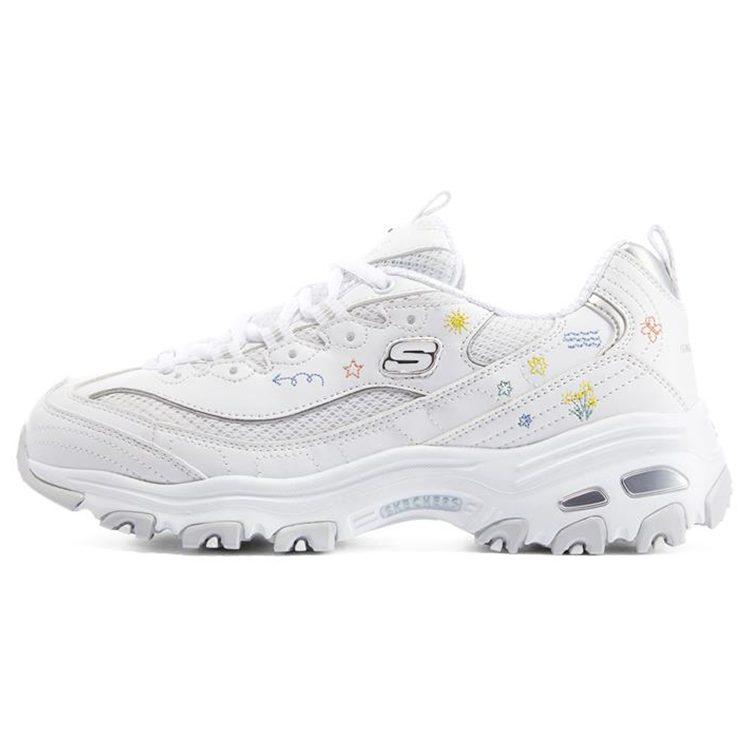 Skechers D'Lites 1.0 'White' Women's 896155-WHT