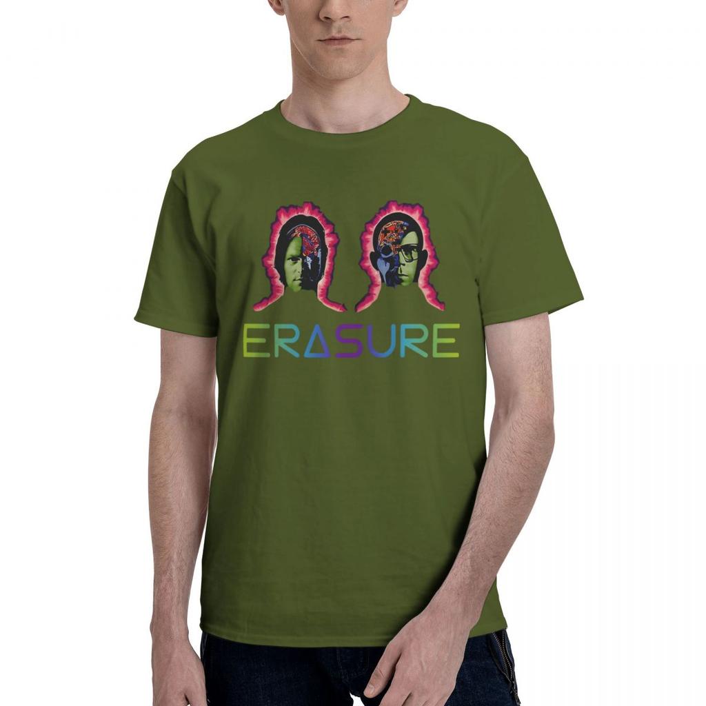 Erasure Clarke 100 Bomull Vardaglig Andningsbar Bekväm T-shirt Herr Designkläder Herr T-shirt