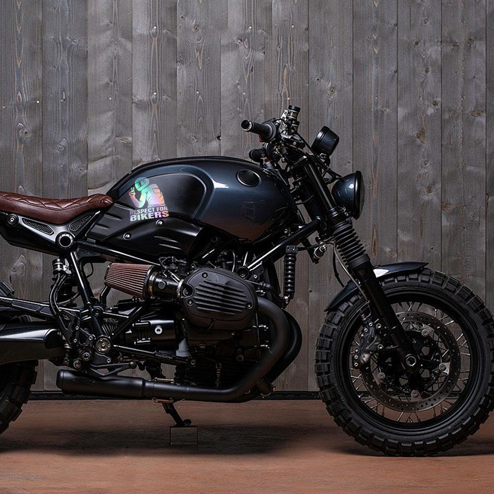 15x11CM Respect Biker Sticker For On Car Motorcycle Vinyl 3D Stickers Motorcycle Vinyl 3D Stickers And Decals Moto Stickers