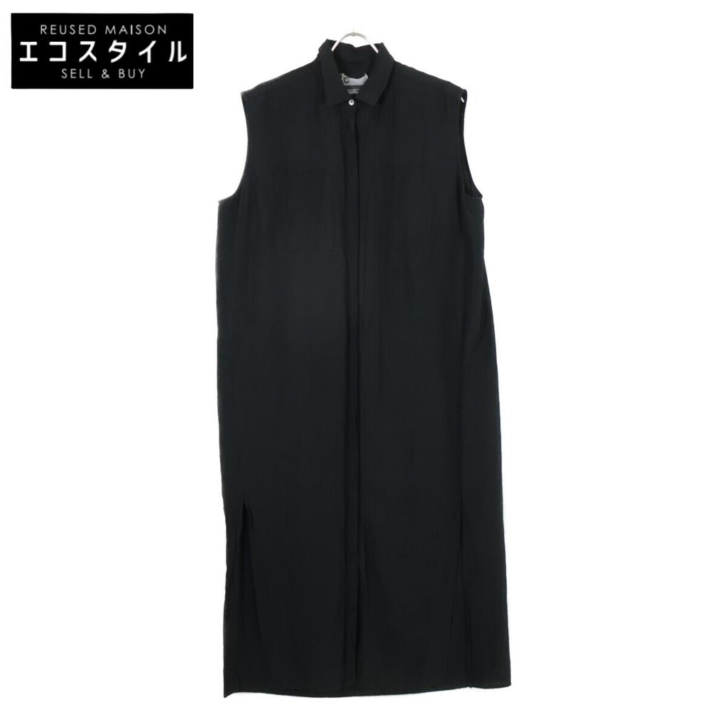 Chaos 24Stainless Steel CH209102ER Black Linen Blend Desert Shirt Dress dress F blackUsed