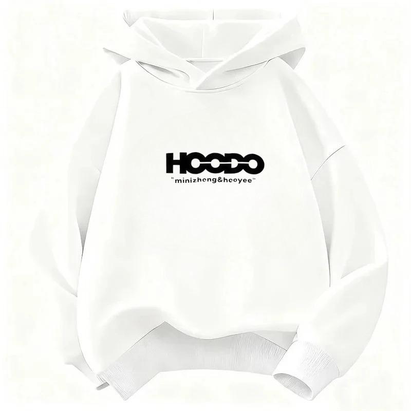 Sweat à capuche d'hiver/automne style coréen pour enfants. Vêtements d'extérieur confortables, respirants, de grande taille et chauds pour garçons et filles.