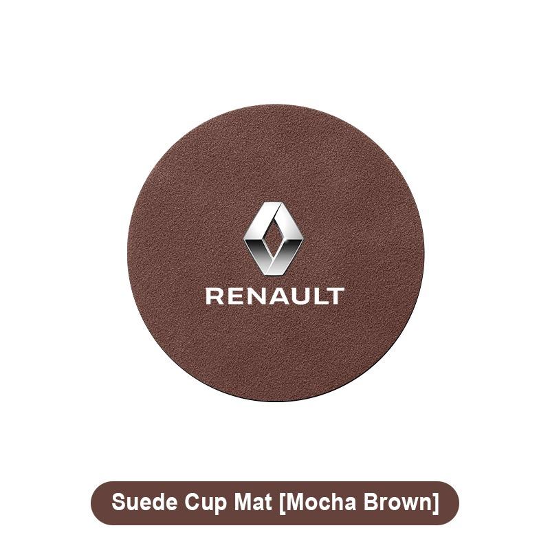 Nové Protiskluzové Vložky do Držáků Nápojů, Podložky do Auta, Autodoplňky pro Renault Dacia DUSTER Megane 2 3 Clio 4 Captur Kadjar Fluence