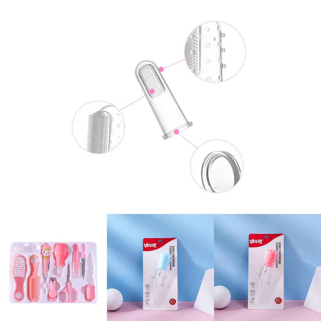 Baby Care Gift Set With Child Nail Clippers And Ear Pick Tools For Infants Toddlers