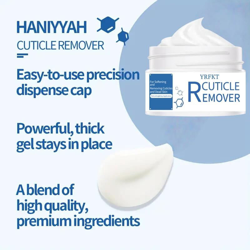 Nail Exfoliating Gel, a Softening Agent for Nourishing and Drying Nails, Nail Care Cream, Mild Exfoliating, Suitable for Use Before Manicure