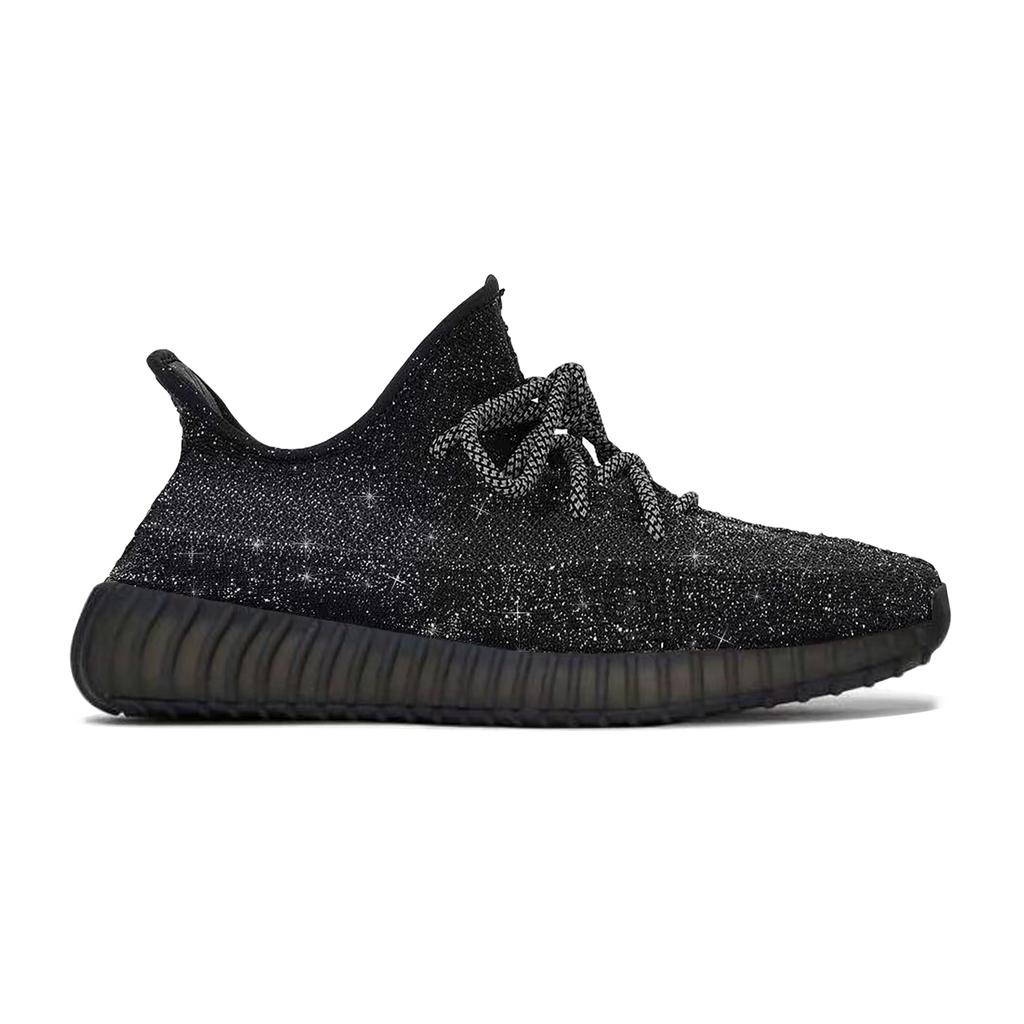 Adidas Originals Yeezy Boost 350 Abrasion Resistant Abrasion Resistant Low top Casual Shoes Unisex Black HQ7045(Team-)