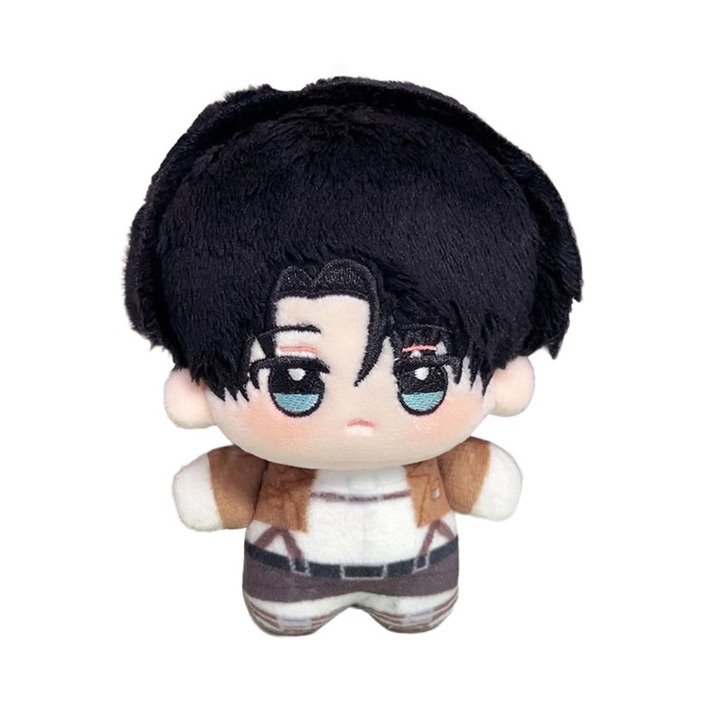 Titan Anime Plush Toy Eren Jaeger plushies Stuffed cotton Hange Zoe plush doll Levi Figure Collection Pendant keychain Gift 10cm