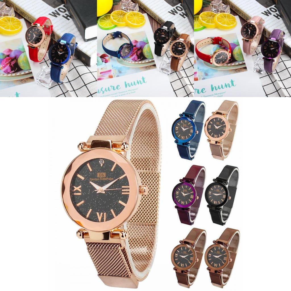 Premium Starry Sky Watch With Waterproof Design And Magnet Strap Buckle For All Occasions