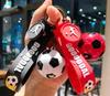 [INICO LIFE] Soccer Ball Key Chain Trophy Set Red Bag