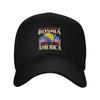 I Am From Bosnia Take Me To America Hat Men Women Leisure Wear Snapback Hat Adjustable