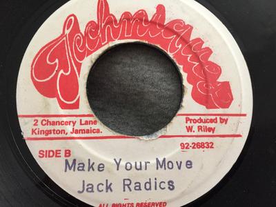 7palcová deska JACK RADICS - Make Your Move ŽÁDNÉ techniky Jamajka Reggae, Ska & Dub Použito