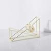 Smooth Cutting Iron Art Tape Dispenser Rust-proof Desktop Tape Holder Manual Tape Cutter  Home
