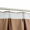 Vidaxl Blackout Curtains with Hooks, 2 Pcs, Taupe, 140X245 Cm