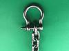 Stainless Steel Windglass Anchor Chain 316 6mm (1/4") DIN766 X 6' with Shackle