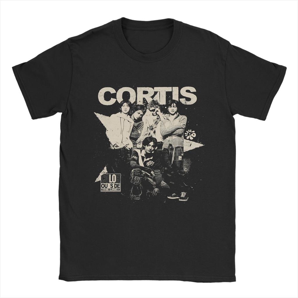 Fashion Cortis Kpop TShirt Unisex Cotton Short Sleeve Round Neck Summer Clothing