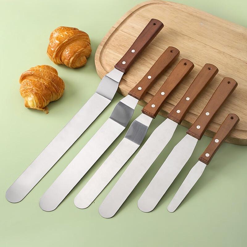 ZISIZ Stainless Steel Cake Spatula Set
