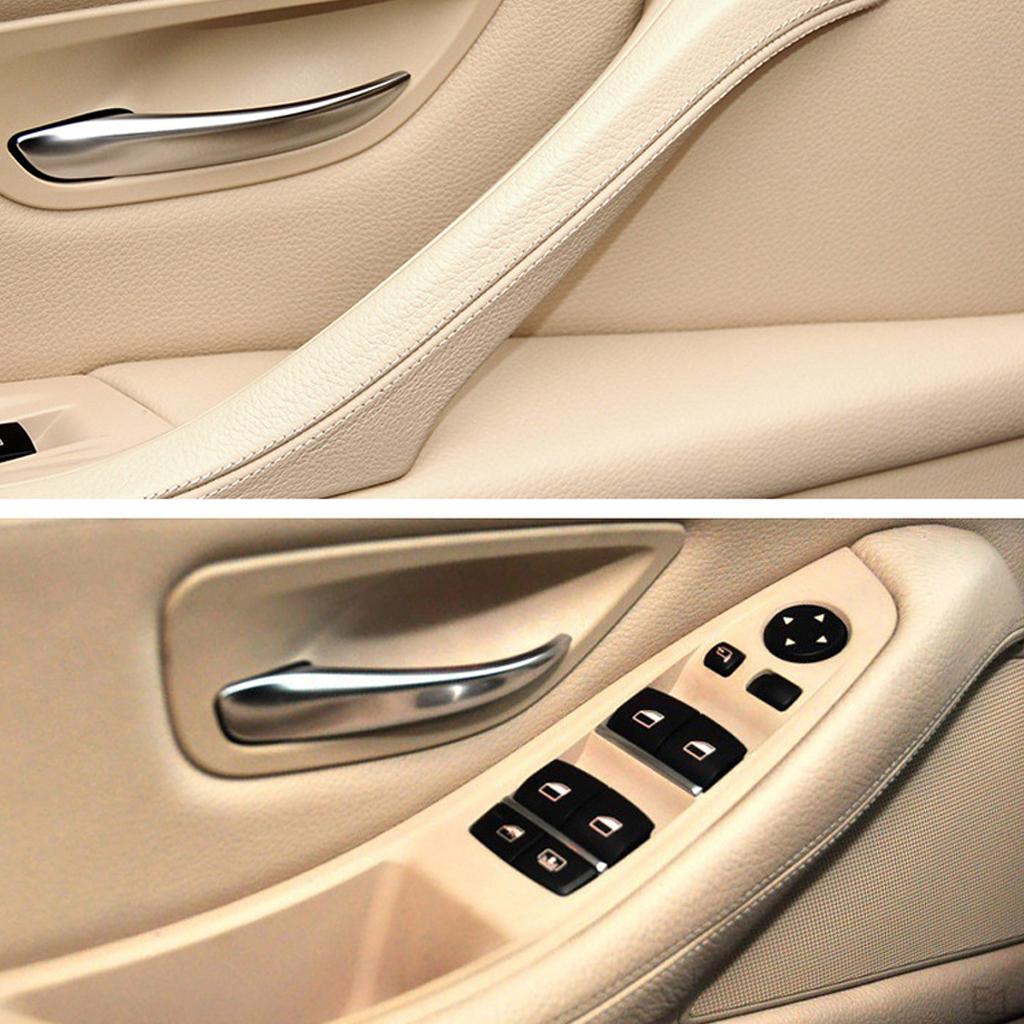 4 Pieces Inner Door Clasp Handle Handles Cover Interior for 5 F10, F18