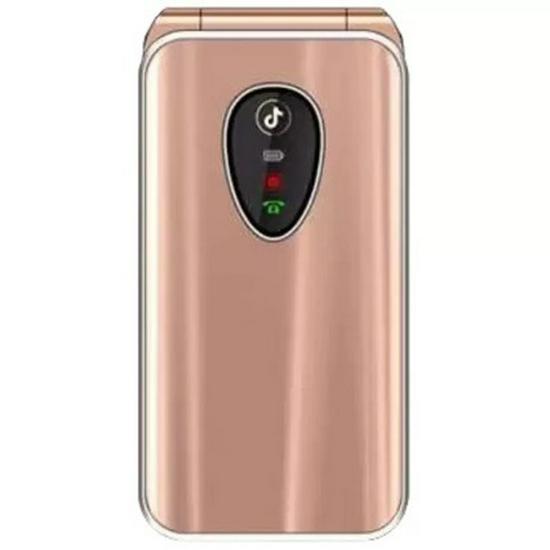 4G Flip Phone for Seniors with Large Font & Loud Volume - Compatible with Unicom, Telecom, and Radio Networks