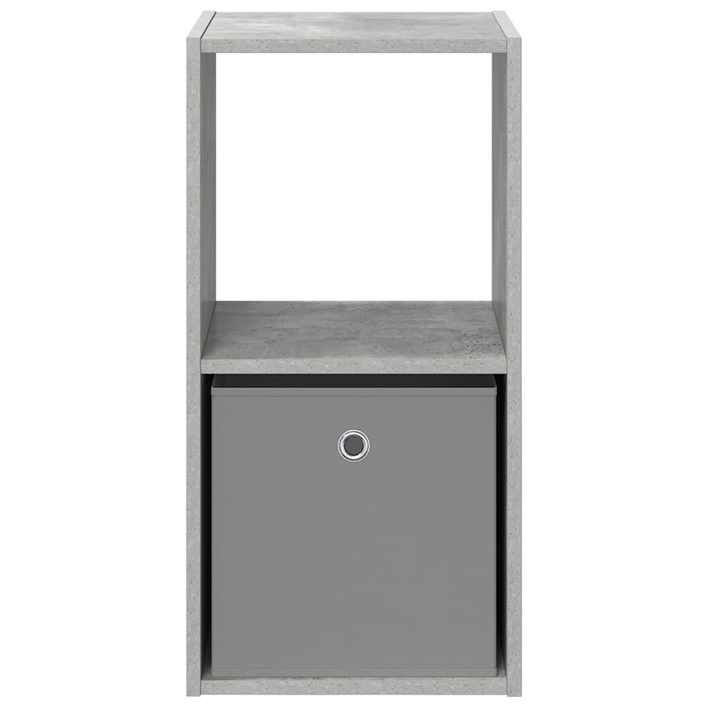 Nightstand 2 pcs Concrete Grey 35 x 32 x 68.5 cm Particleboard