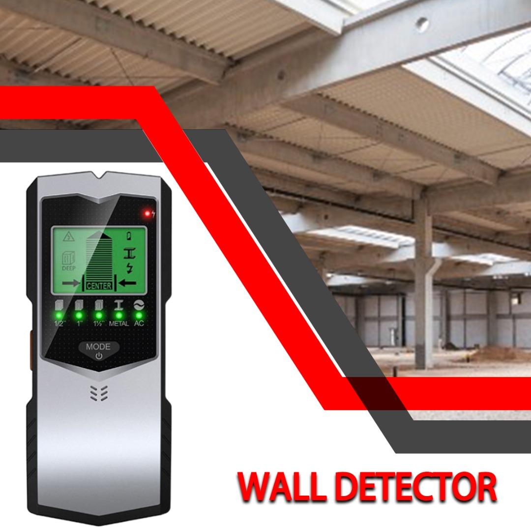 

PDTO 5in1 Stud Finder Настенный металлоискатель Настенный датчик Сканер Деревянный провод переменного тока Металлическая труба