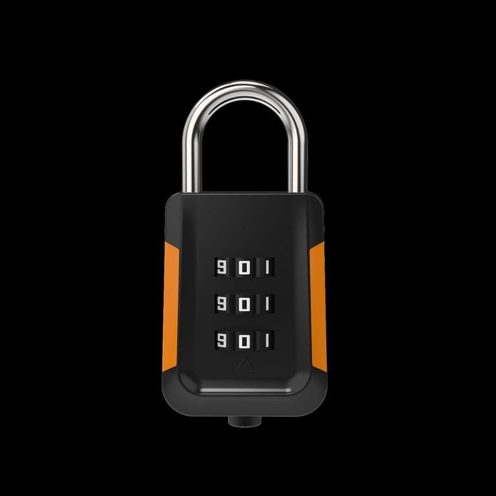 Zinc alloy 3 Digit Password Lock Anti-theft Automatic Unlock Dormitory Cabinet Lock Security Coded Lock for Home&Travel