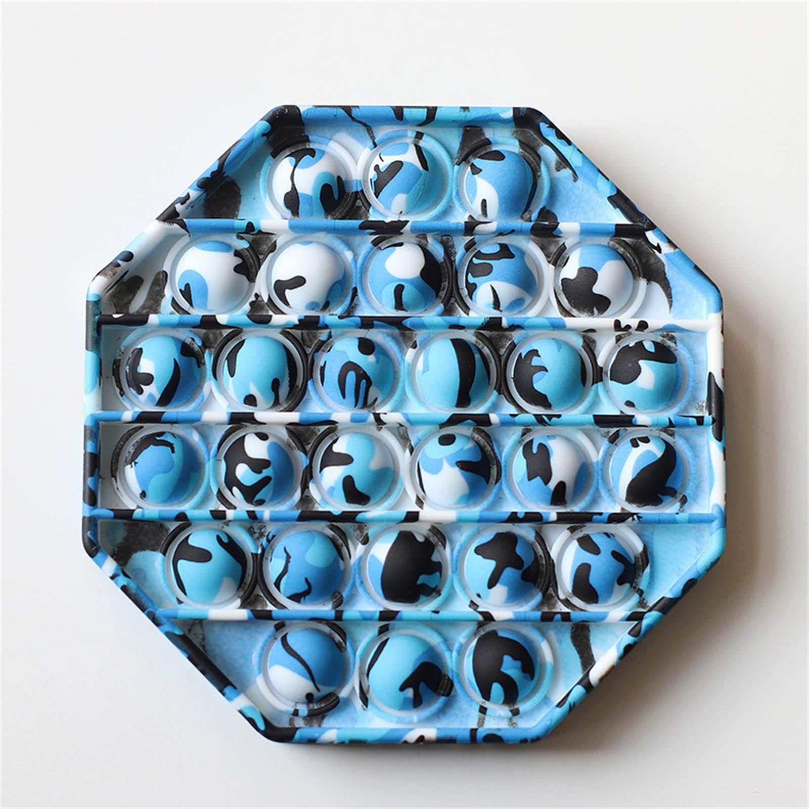 Игрушки для снятия стресса, сенсорные силиконовые игрушки для снятия стресса с ямочкой