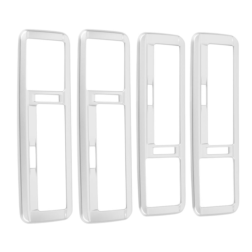 4pcs Air Condition Vent Frame Cover Car Roof AC Outlet Trim Cover Replacement for Mercedes-Benz Vito W447 2014 -