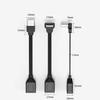Adjustable USB 2.0 Extension Cable Male to Female Charging Data Cable for Computer and Peripherals Devices