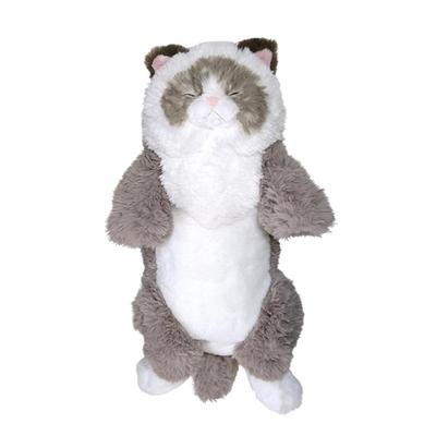 Sunlemon Lap Cat Sleeping Ragdoll GYBR 22 X 14 X 47 Cm Stuffed Animal Cute Cat Greige P-1263