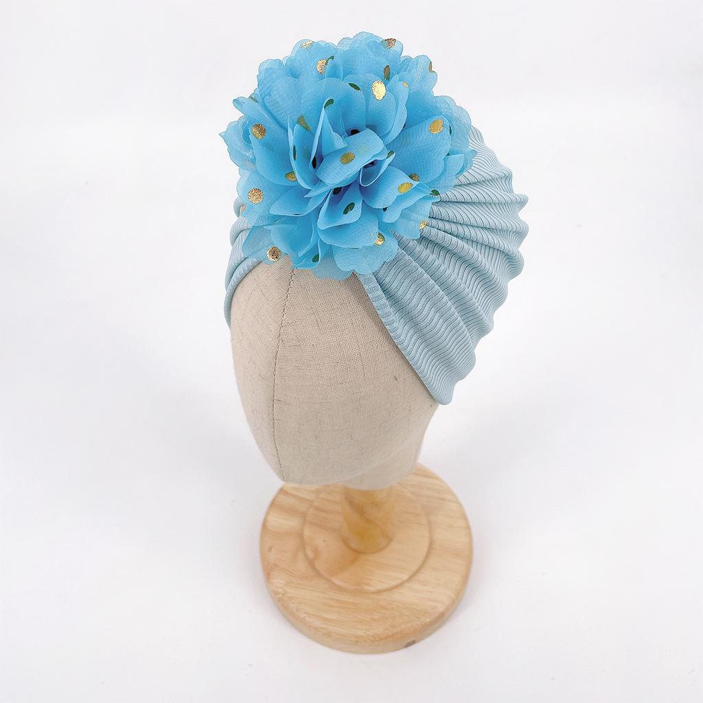Cross-Border New Baby Hat: Flower, Comfortable & Breathable - Cute Children's Hat