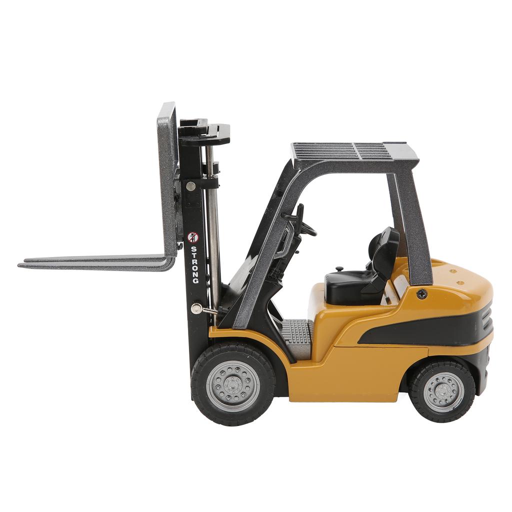 Forklift Toy Alloy Durable and Wear Resisted 1:50 Forklift Truck Model Engineering Vehicle Toy