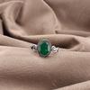 Green Onyx Gemstone Jewelry, 925 Solid Sterling Silver Ring , Handmade Beautiful Ring, Healing Jewelry For Anniversary Gift