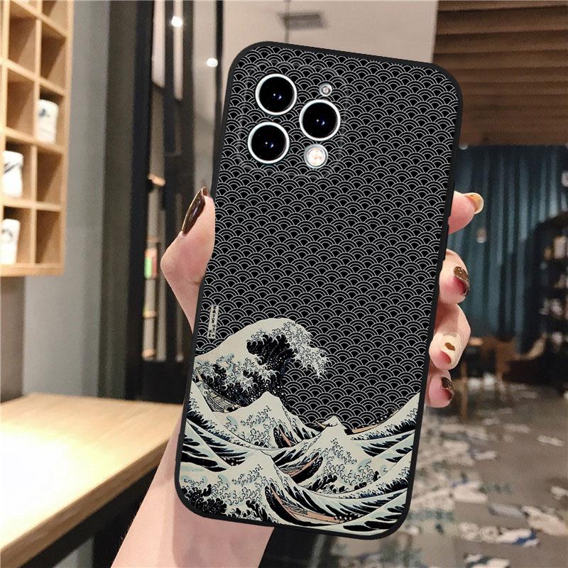 

Japanese cloud Wave pattern Phone Case For iphone 17 Pro Max 17 Pro Air 16 15 14 13 Pro Max 15 16 Pro 15Plus iphone 16Pro