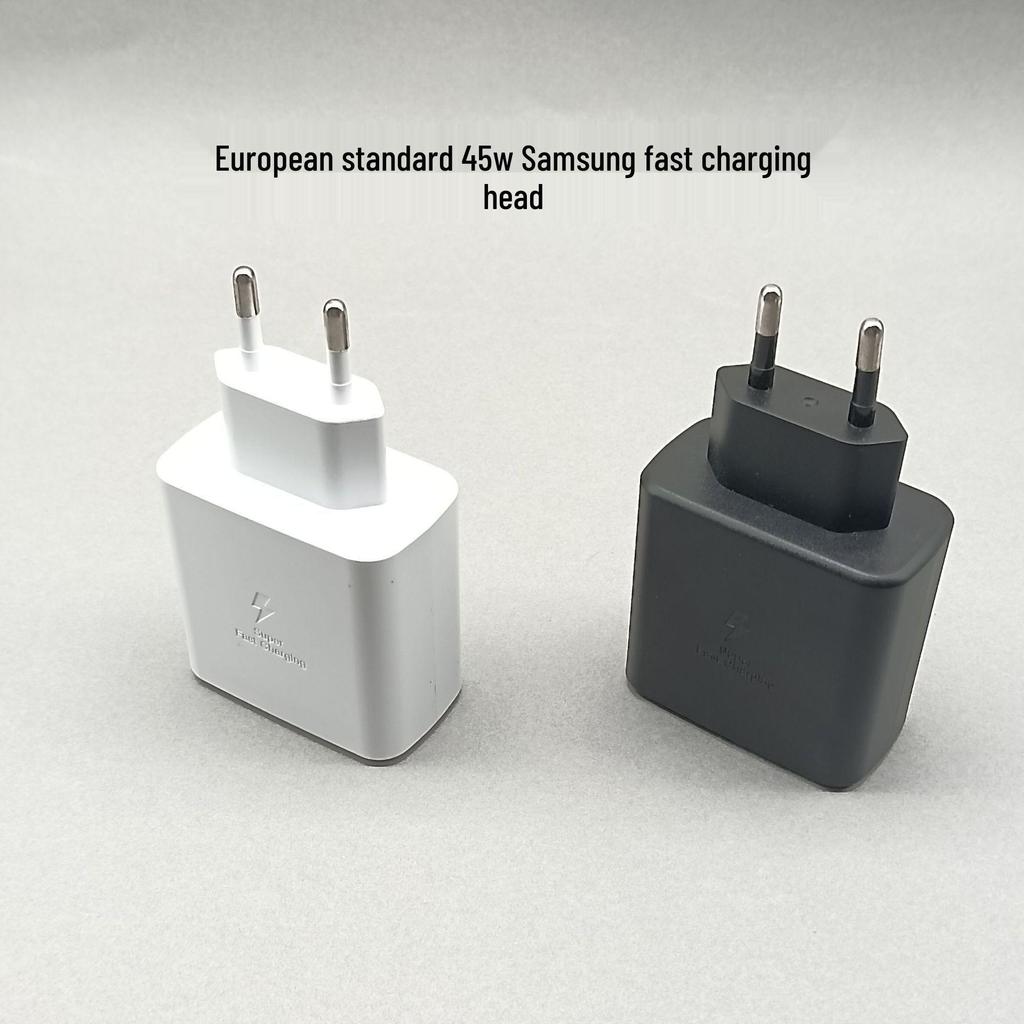 Samsung PD45W Grenzüberschreitendes Ladegerät-Set: Super schnelles 25W Kabel, US/UK/EU Steckeroptionen