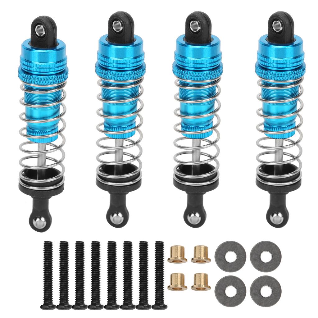4Pcs RC Metal Shock Absorber Damper Set for MN86 MN86S MN86K MN86KS 112 RC CrawlersBlue