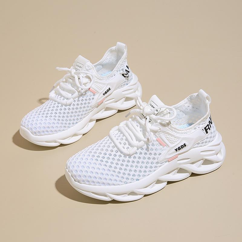 Summer New Breathable Deodorant Hole Shoes Women's Non-slip Wear-resistant Sports Shoes Soft Sole Lightweight Running Shoes Versatile Women's Shoes