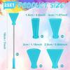Multifunctional Acrylic Pouring Tool Set 8 Blowing Nozzles Stainless Steel Straws 4 Size Combinations Paint Supplies