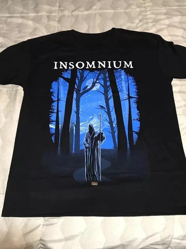 Insomnium T-Shirt Short Sleeve Black Women Men All Size S to BE969...