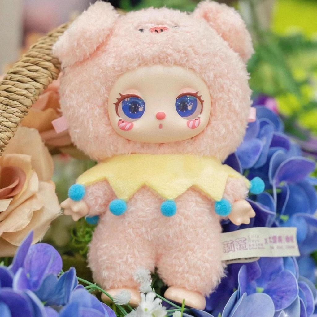 TRRCEPOS 2nd Edition Plush Keychain Official Lovebu Keychain Blind Box Fluffy Mascot Perfect Gift Polyester PVC 1 Randomly Selected from 9 Designs