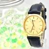 Used [New Battery] SEIKO SPIRIT Men's Watch Gold 5E21-6C00 490451 New Belt