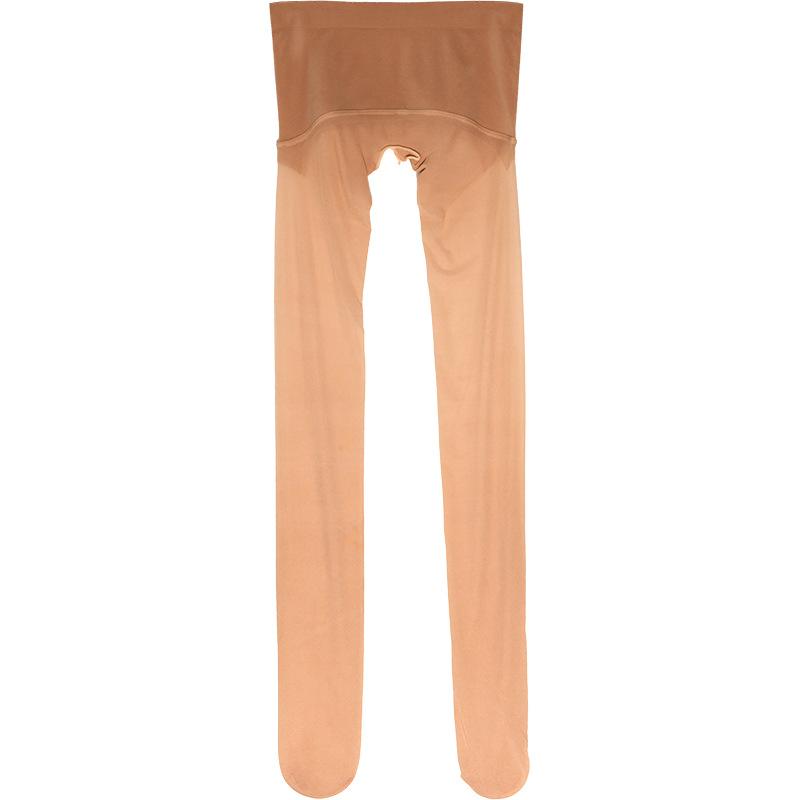 Seamless Pantyhose Low Waist Crotchless360Seamless Anti-Snag Any Cut Sexy Thin Pantyhose Ultra-Thin Stockings