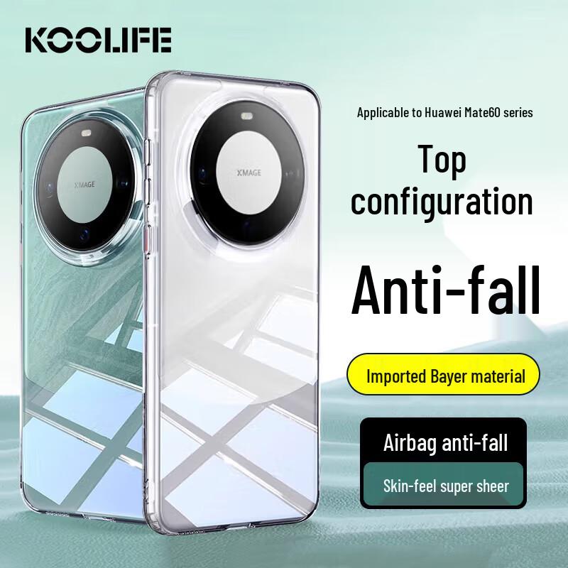 KOOLIFE Huawei Clear Protective Phone Case
