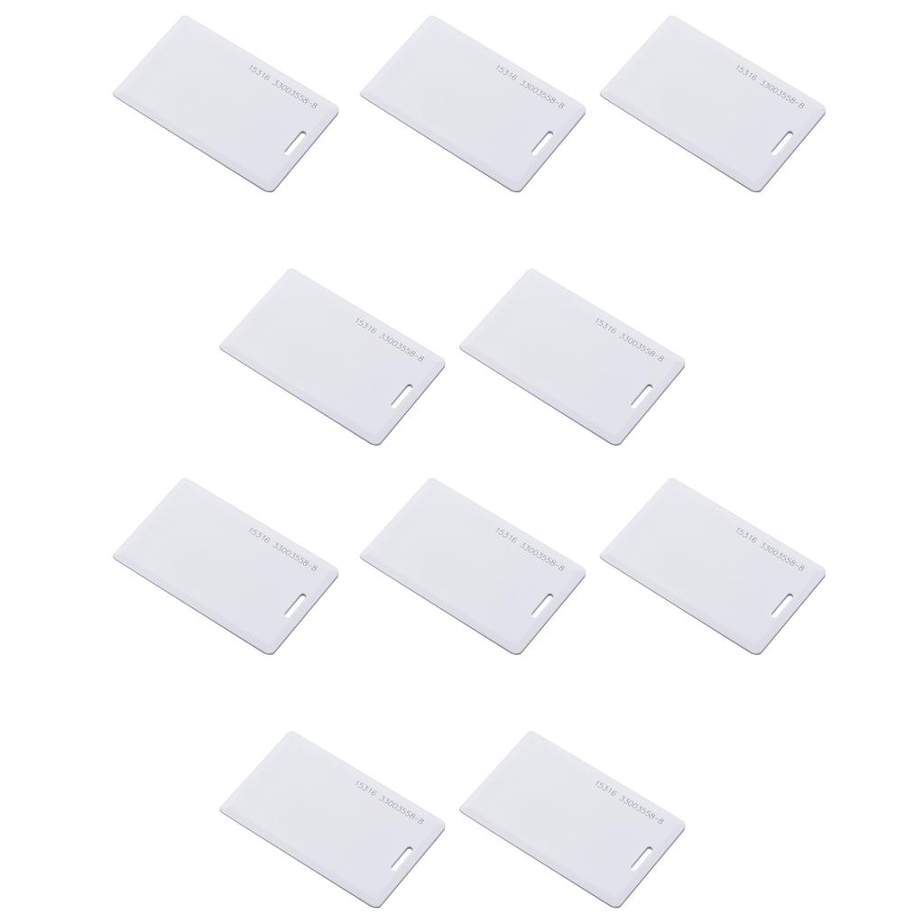 10 Stück/Los 26 Bit 125 kHz HID T5577 Beschreibbar Dicke Clamshell Proximity Wiederbeschreibbare Smartcard für Zutrittskontrolle Schlüsselanhänger