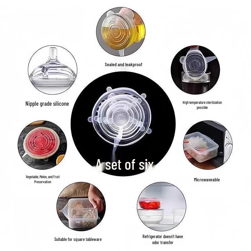 UOSO Reusable Silicone Food Cover