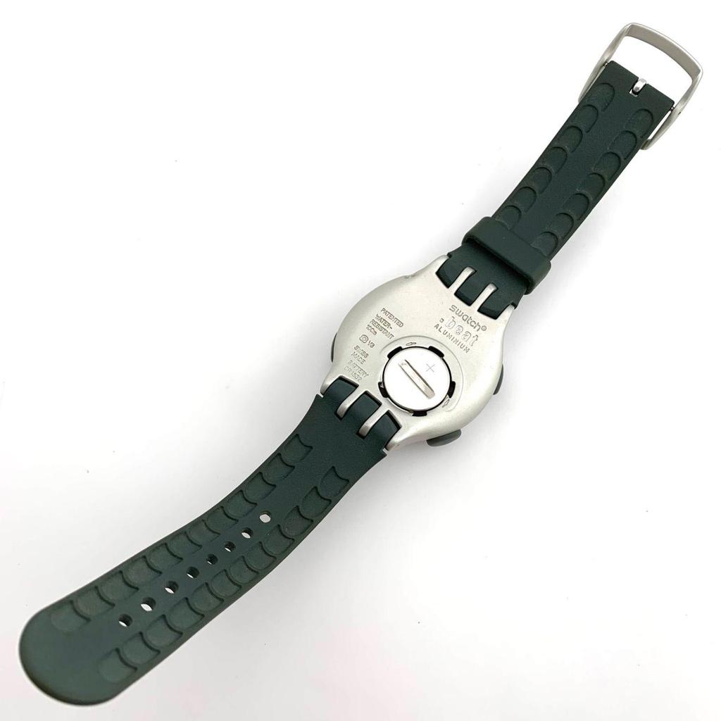 Used [Used] Swatch .beat Aluminum Digital Watch