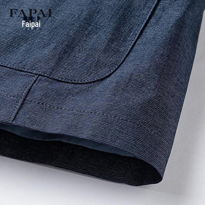 FAPAI Men's Cotton Blend Casual Blazer