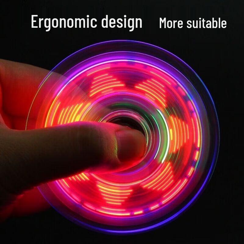 TaTanice Leuchtender Finger Spinner