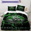 3pcs Football Team (11) Design Cover Set - HD Printed Bedding with 1 Cover and 2 Pillowcases - Perfect for Home and Dorm Decor