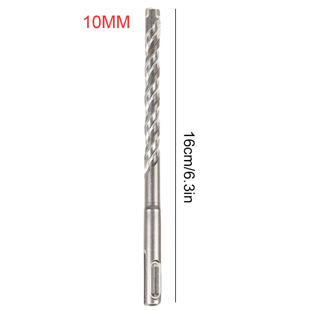 Plus Hammer Drill Bit Set Rotary Hammer Drill Bits Concrete Drill Bit Kit Suitable for Concrete Brick Cement Walls Stone