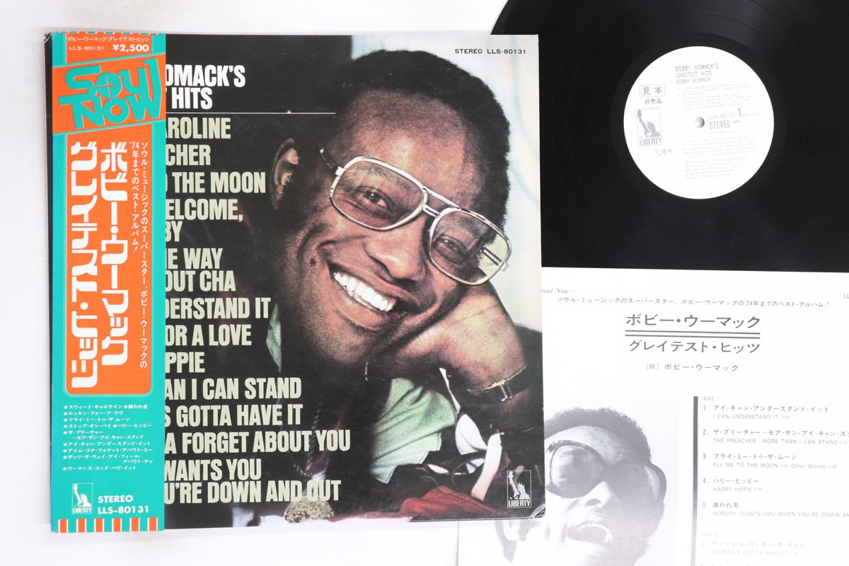 

LP Пластинка БОББИ УОМАК - Лучшие хиты Бобби Уомака LLS80131PROMO LIBERTY 1974 Япония Оби Соул/Фанк Б/У