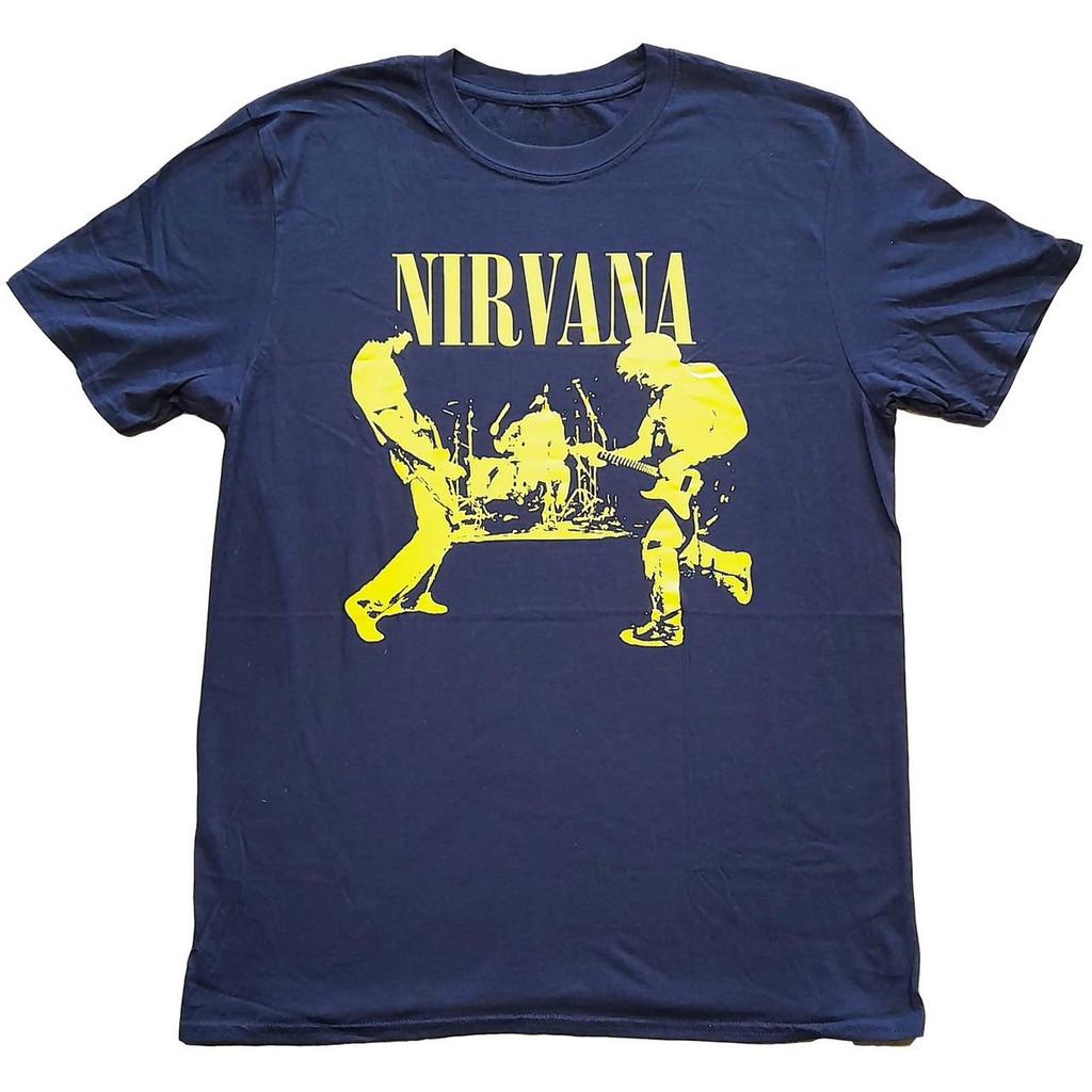 Nirvana Band  graphic Unisexs TShirt Unisex ONeck 100 Cotton Short Sleeve Y2k Oversized Fashion Popular Vintage Tee Souvenir